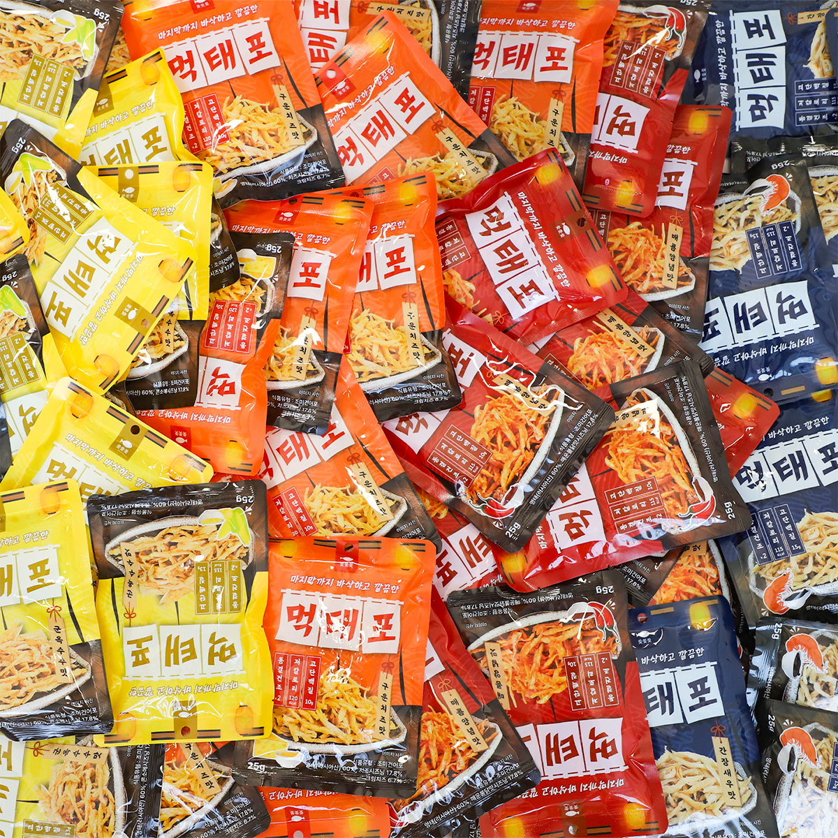 쏯쏯쏯 먹태포 5종 골라담기 고단백 저칼로리 먹태 스낵