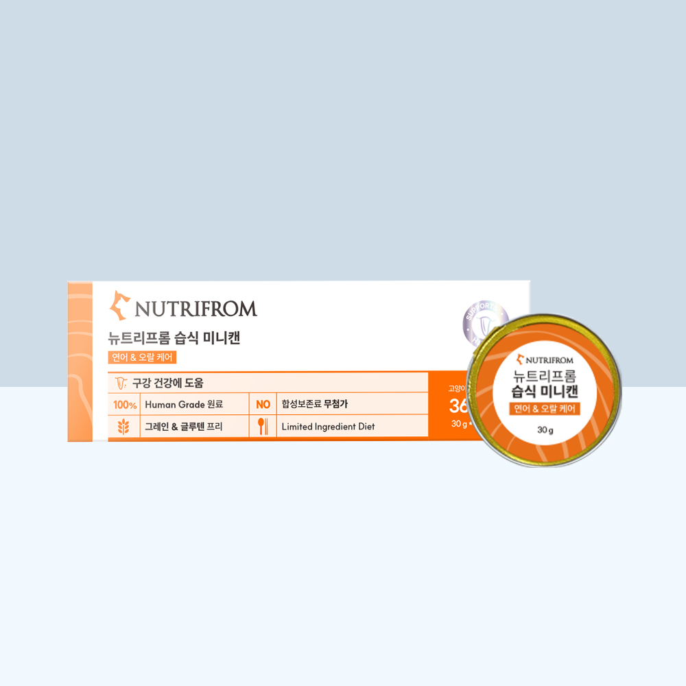 뉴트리프롬 고양이영양제 참치&레날 케어 습식 미니캔 30g 12p 이미지 4