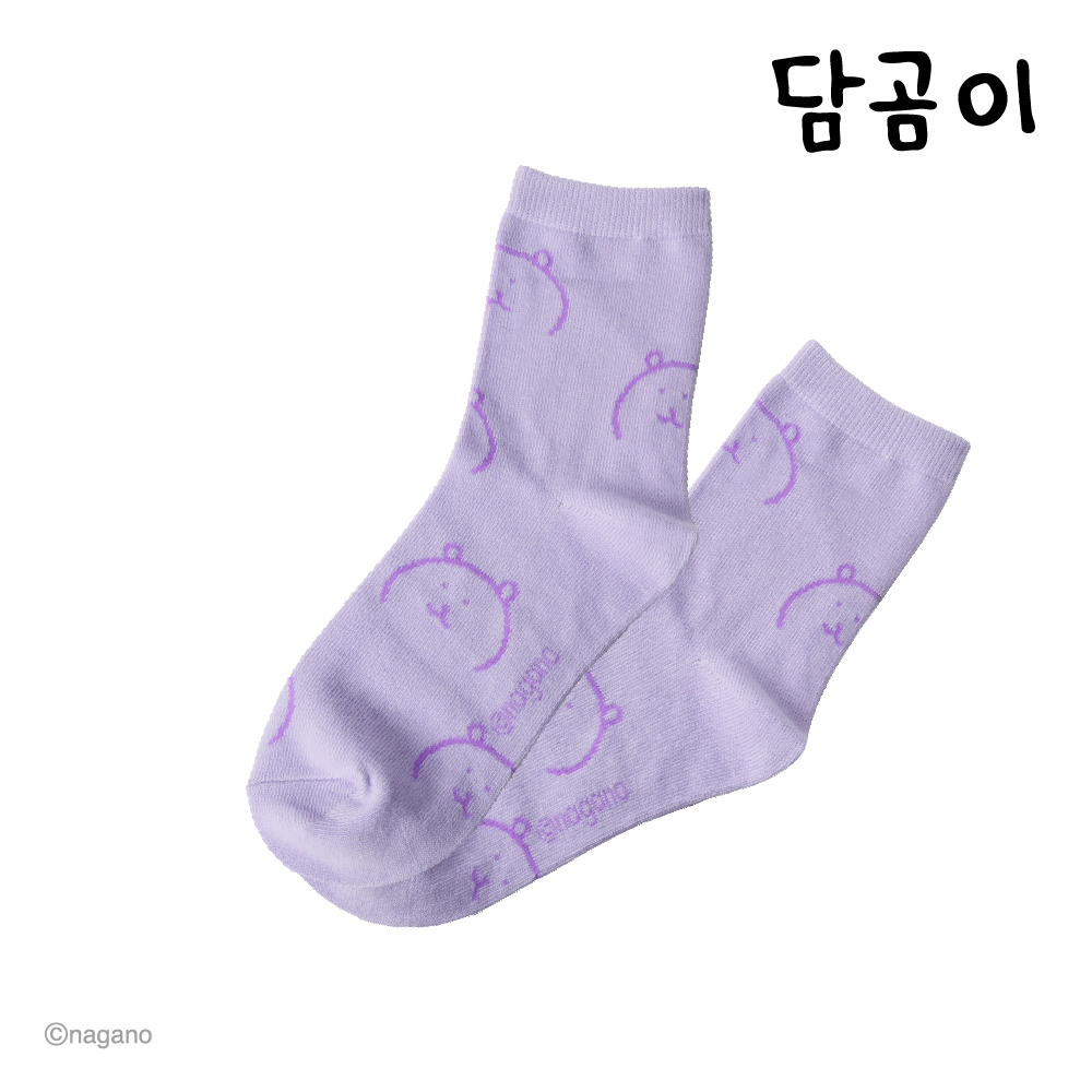 담곰이 패턴 양말 캐릭터 농담곰 삭스 나가노 굿즈 - 상세 이미지 4