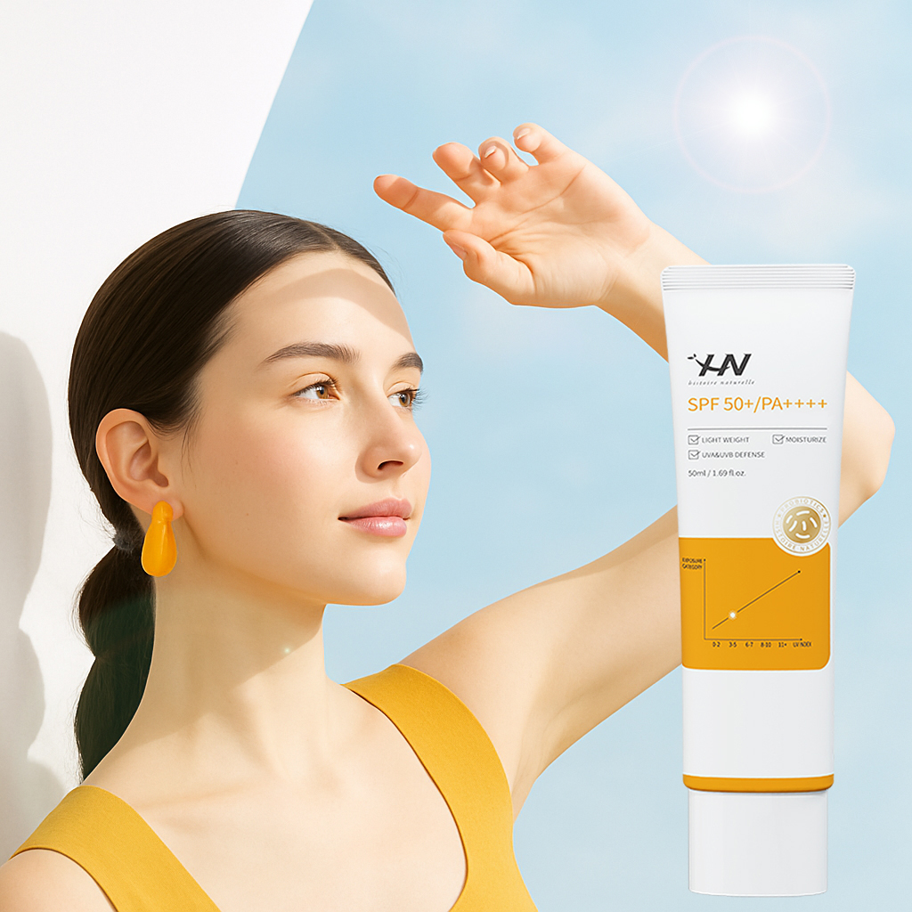 선스크린 수분 선크림 국산 썬크림 낚시 캠핑 야외 선케어 50ml (SPF50+) - 상품 이미지