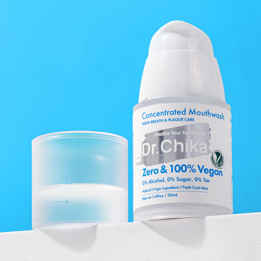 닥터치카 무알콜 순한 고농축 가글 임산부 편도결석 찌꺼기 입냅새 구취 50ml, 1개 이미지 2
