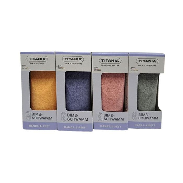 티타니아 스펀지 발각질제거기 풋파일 Pumice 색상랜덤