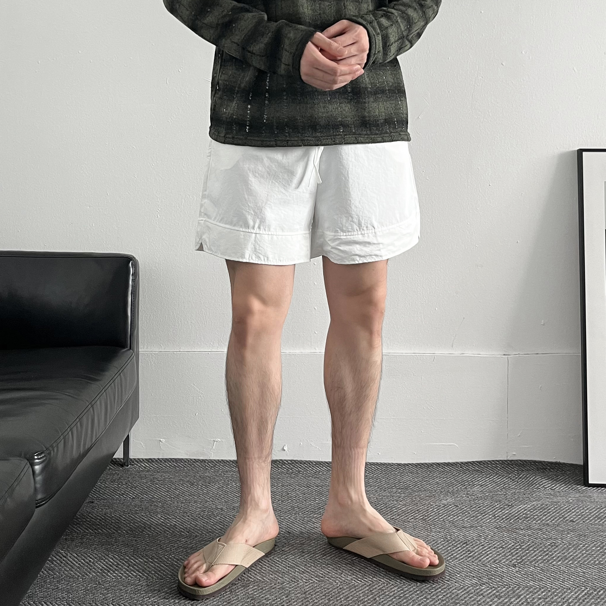 1+1 남자나일론바지 남자반바지 남성팬츠 - 상세 이미지 3