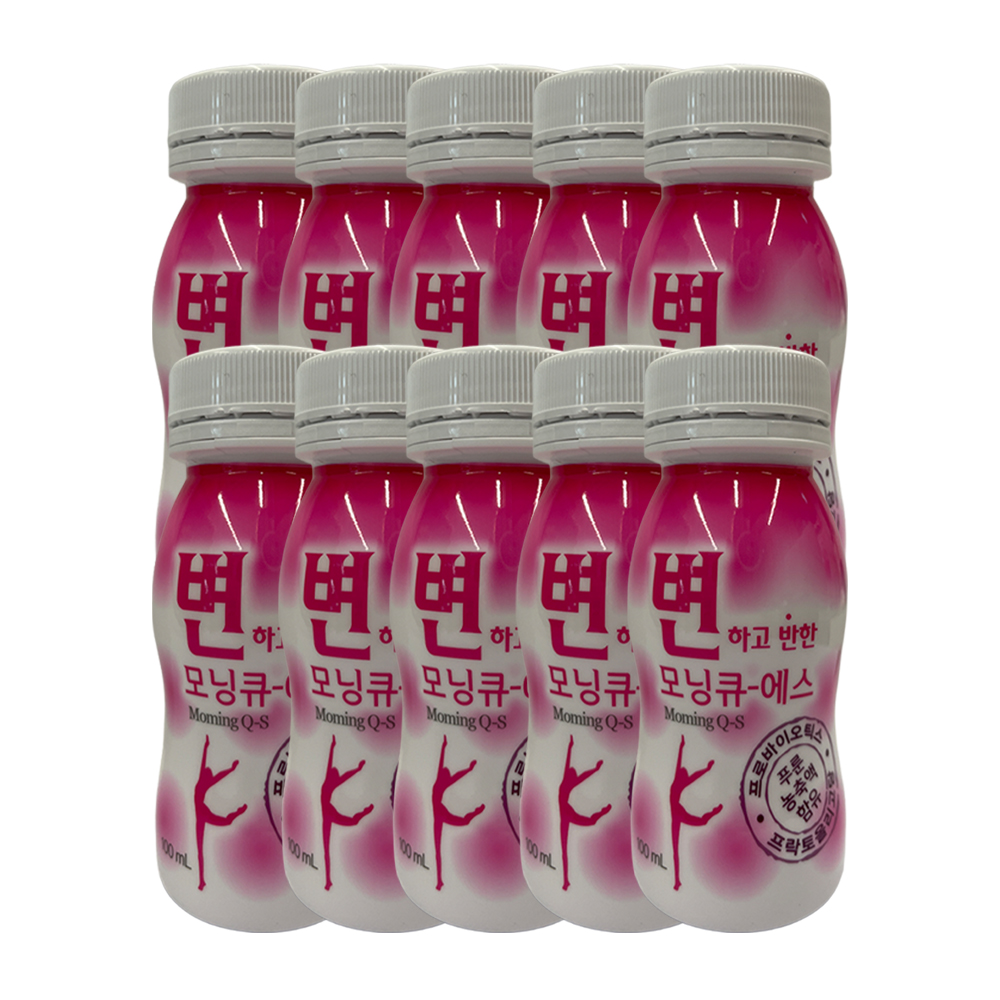 모닝큐 에스 100ml X 10개 슬림 식이섬유 장건강 푸룬농축액 프리바이오틱스 프락토올리고당 함유 - 상품 이미지