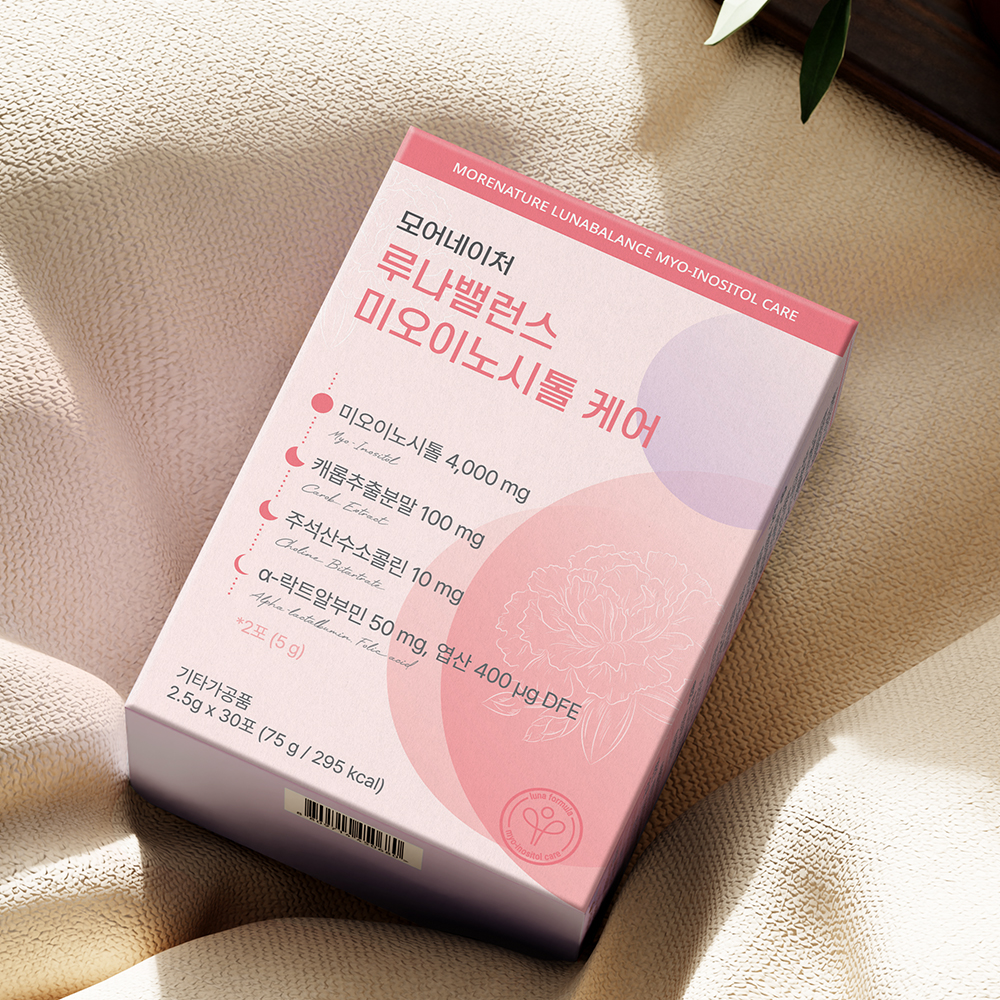 모어네이처 루나밸런스 미오 이노시톨 케어 40:1 콜린 엽산 30포 1박스
