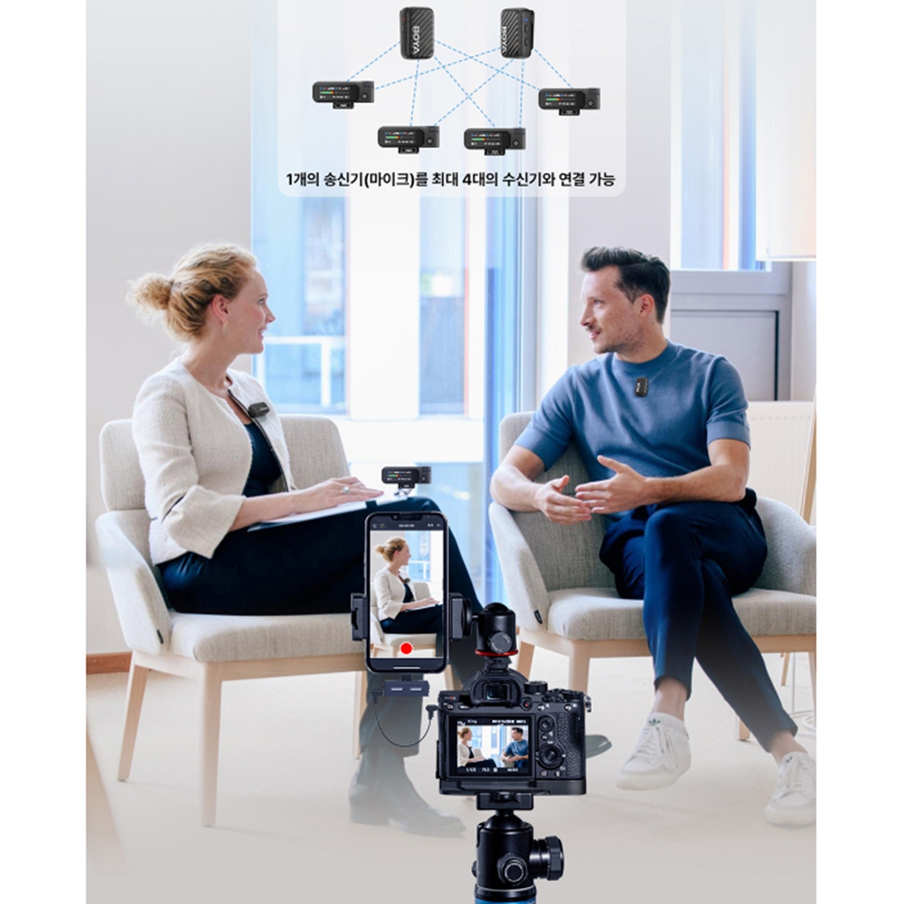 BOYA마이크 보야 유튜브 무선 마이크