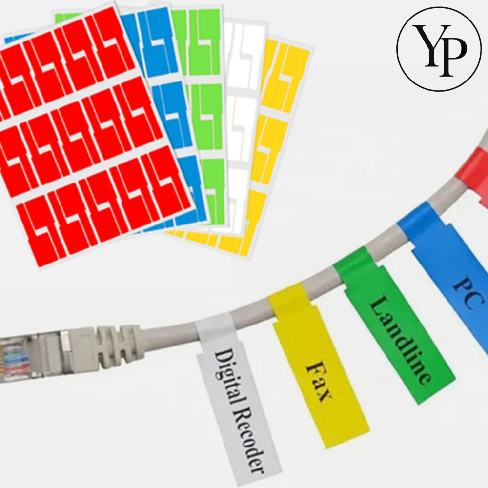 케이블 타이 홀더 클립 전기선 정리 네임택 전선 고정 벨크로타이 감개 이름표