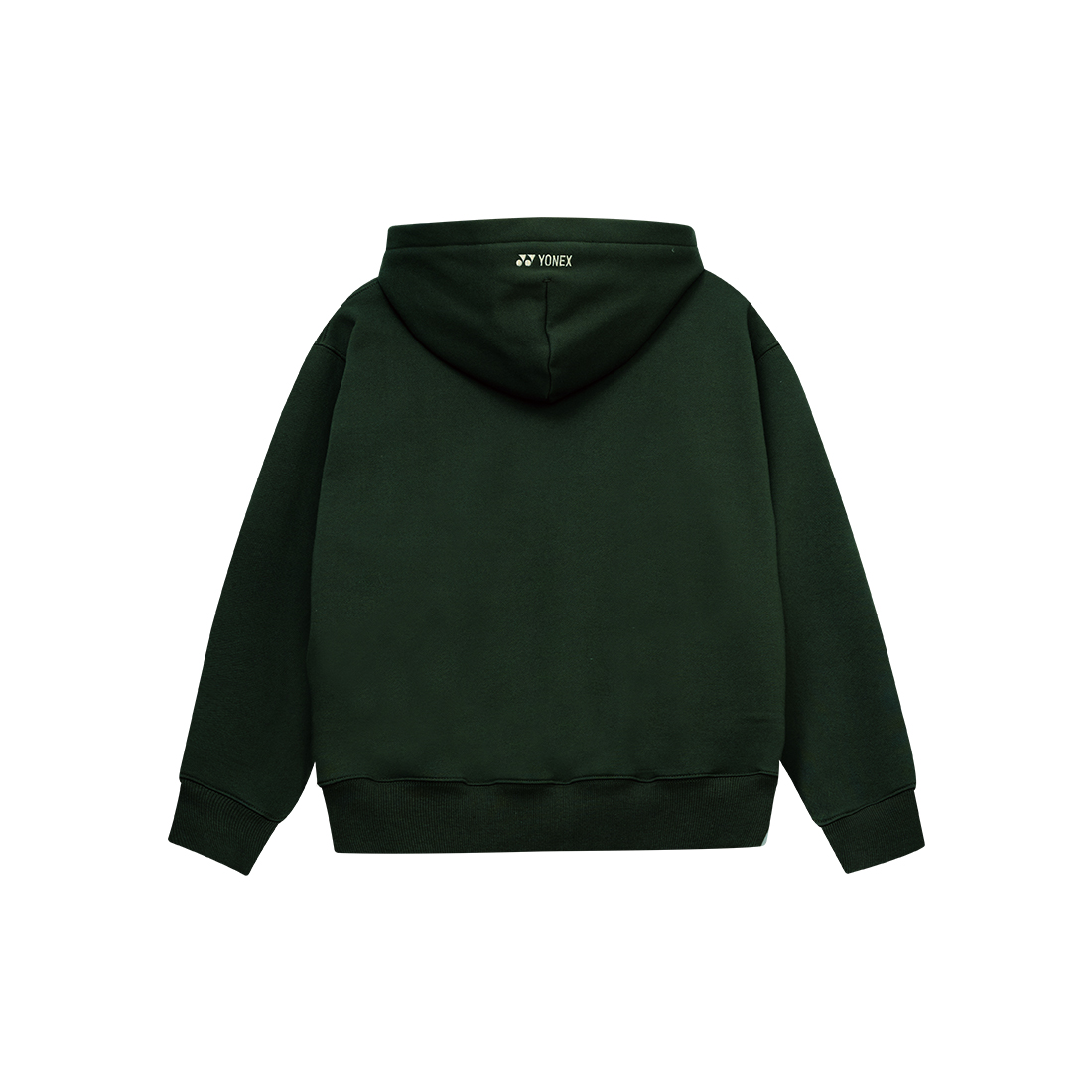 요넥스 253TH001U 배드민턴 오버핏 기모후드 남녀공용 데일리웨어 다크카키 - 상세 이미지 3