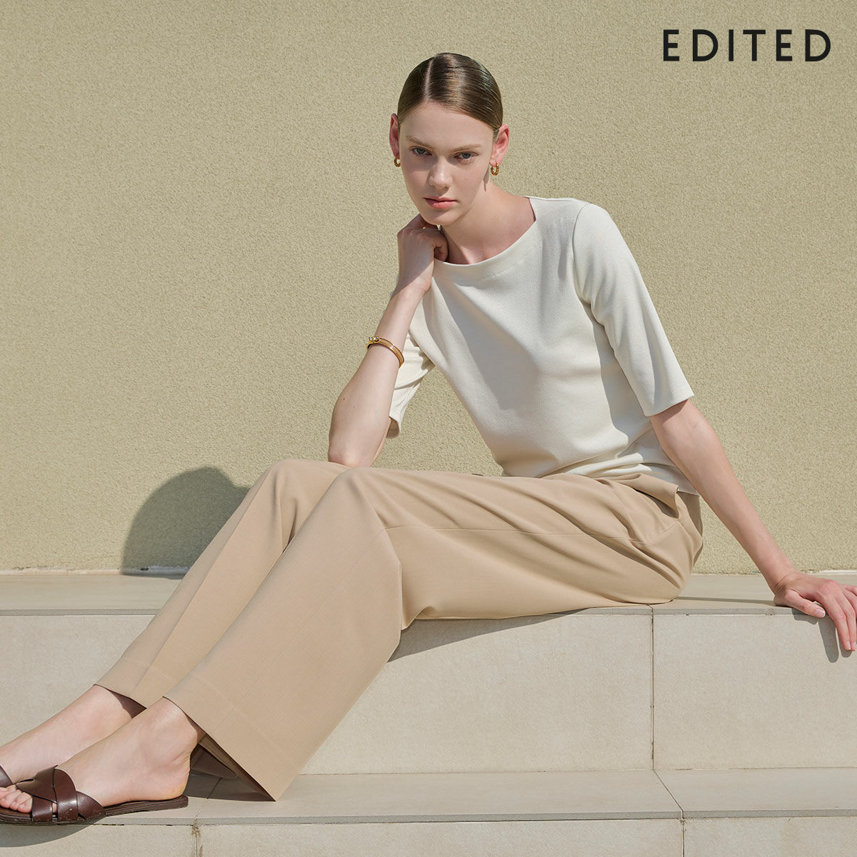 [25FW 최신상] 에디티드 타임리스 팬츠+벨트 - 상세 이미지 3
