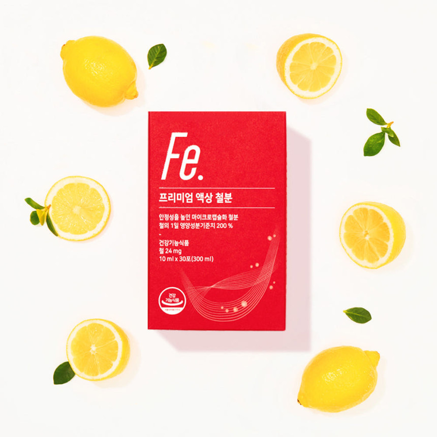 뉴트리모어 프리미엄 액상 리포퍼 철분 임산부 수유부 24mg 30포, 1개 사진 5