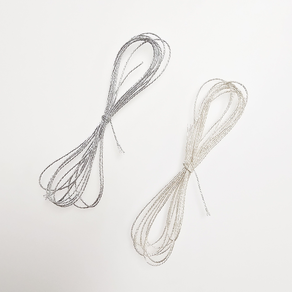 키링부자재 키링 팔찌 만들기 은사 실버 한롤 매듭 끈 이미지 4