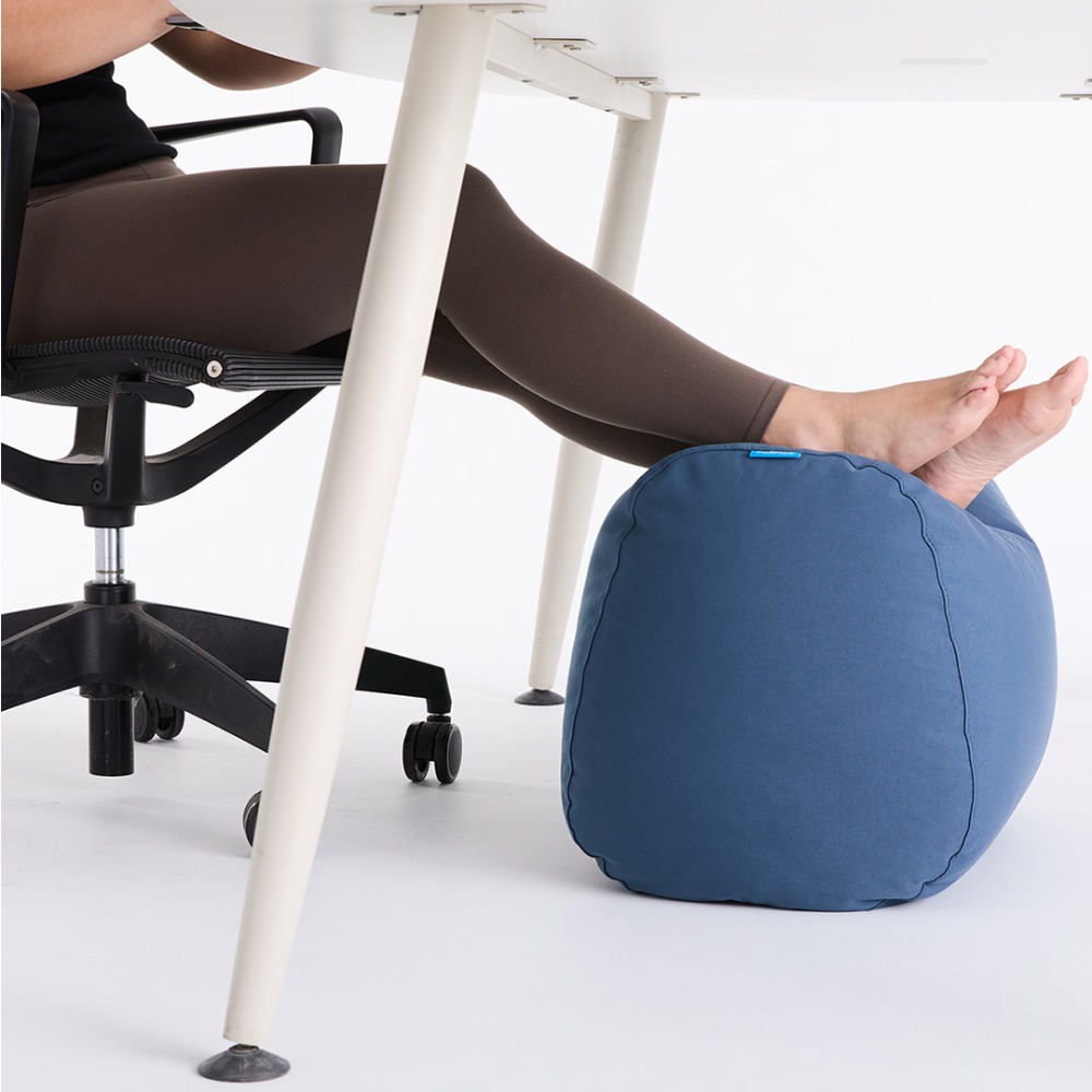 폴리몰리 빈백 에그 풋스툴 P 발받침대 (메시속커버)