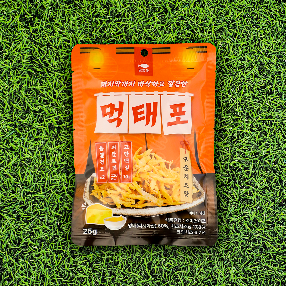 쏯쏯쏯 먹태포 구운치즈맛 고단백 저칼로리 먹태 스낵 - 상세 이미지 5