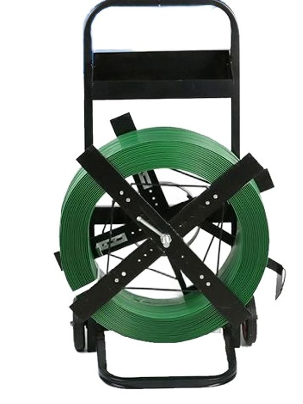 코드 스트랩 포장 밴딩 밴딩기 결속기 하조기 이동식 십자차 플라스틱 강철 밴드 20kg - 상품 이미지
