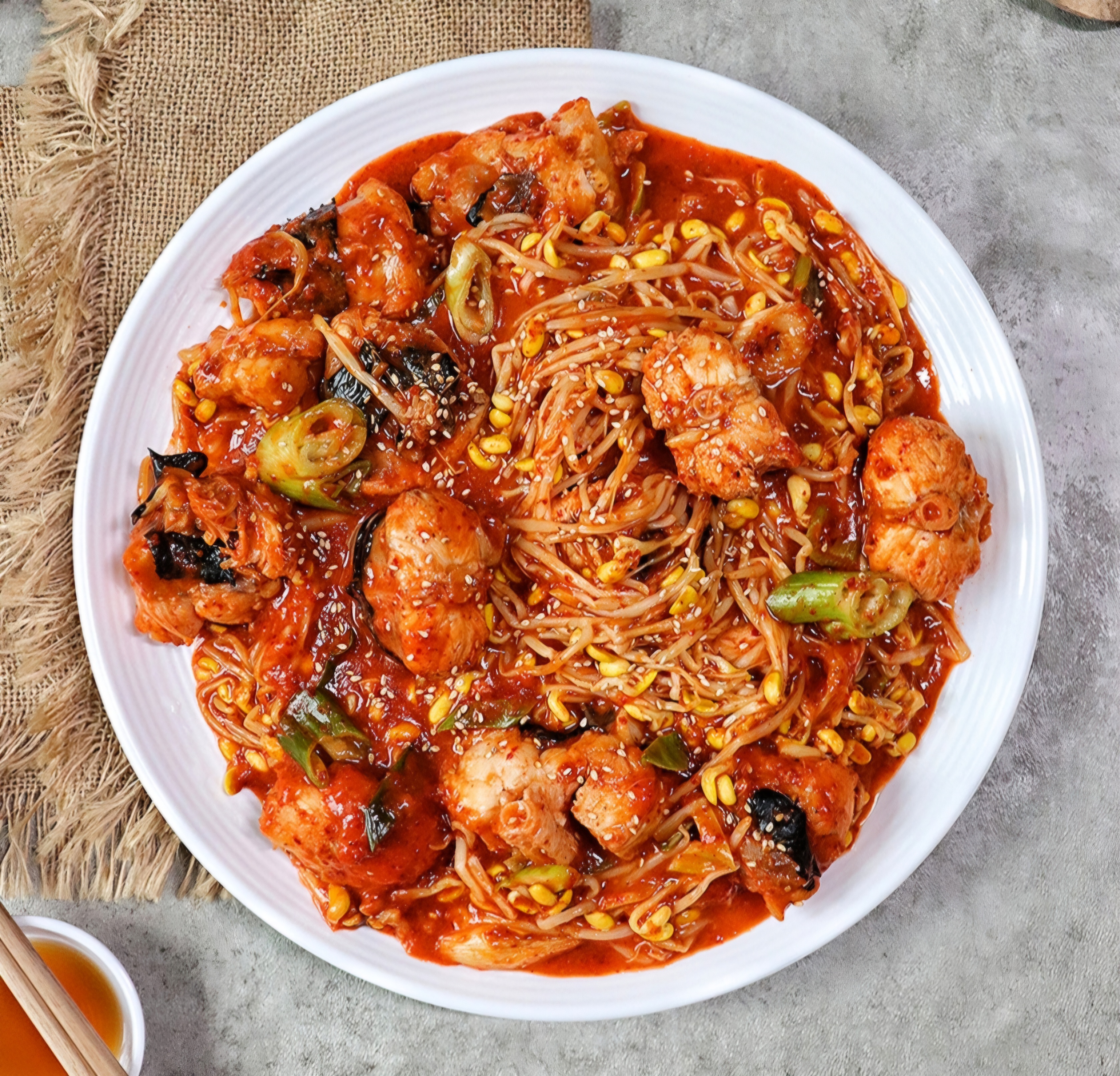 코끼리아구찜 밀키트 1인분 캠핑 상품 이미지