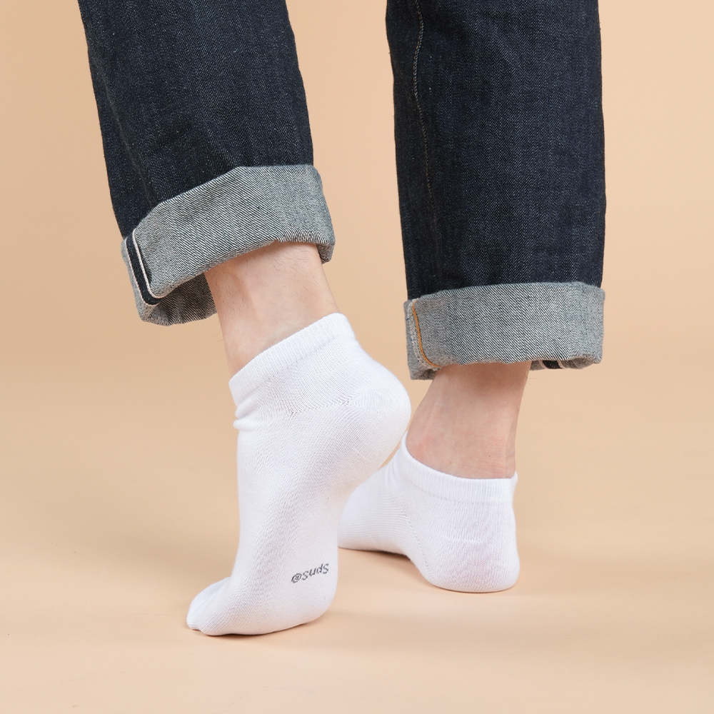 28g 톡톡한 남자 발목 8켤레 발냄새 소취 양말 M L 빅사이즈 스니커즈 삭스 상세 이미지 5
