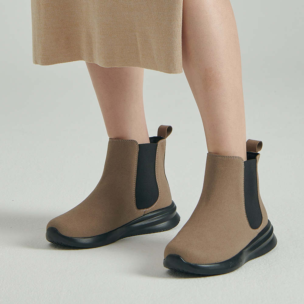 데이워크 발편한 아치깔창 여성 앵클부츠 머지 3color (DW6002) - 상세 이미지 3