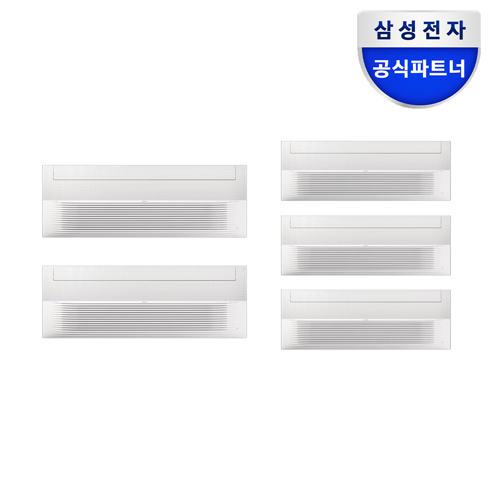 [전국기본설치포함] 삼성 비스포크 무풍 인피니트 라인 시스템에어컨 5실, 108.1㎡, 다배관