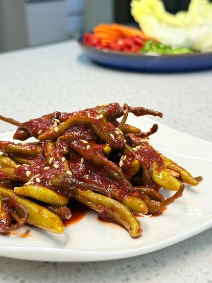 부전시장 수제반찬 젓갈고추 장아찌 - 상품 이미지