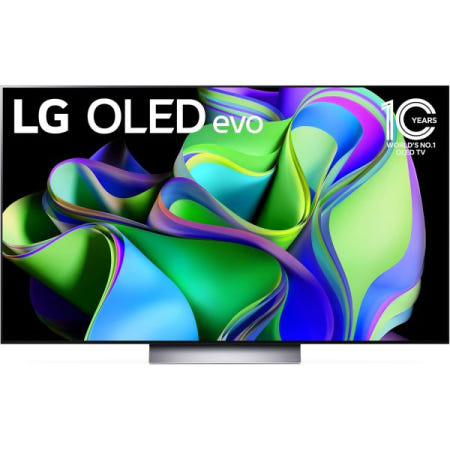 LG [해외]매직 리모컨 AI 기반 OLED55C3를 탑재한 게이밍용 LG C3 시리즈 55인치급 OLED evo 4K 프로세서 스마트 평면 TVPUA, 120Hz 주사율, 20 42
