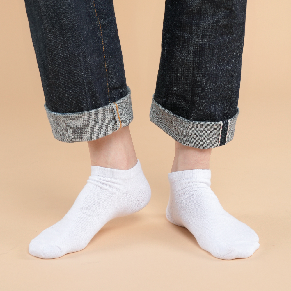 28g 톡톡한 남자 발목 8켤레 발냄새 소취 양말 M L 빅사이즈 스니커즈 삭스 상세 이미지 4