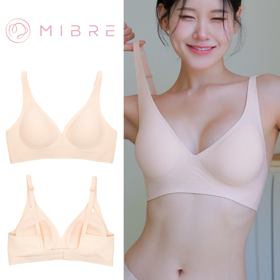 자국없는 심리스 브라 납작 후크형 70 75 80 85 90 95 A B C D AA AAA - 상품 이미지