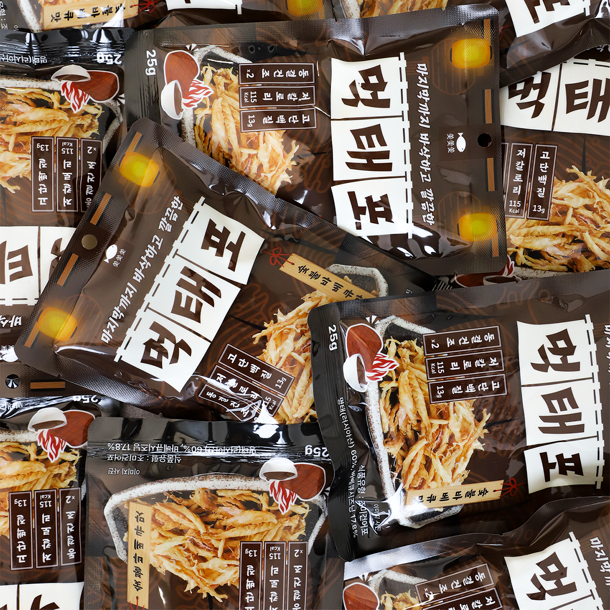 쏯쏯쏯 먹태포 숯불바베큐맛 고단백 저칼로리 먹태 스낵 - 상세 이미지 2