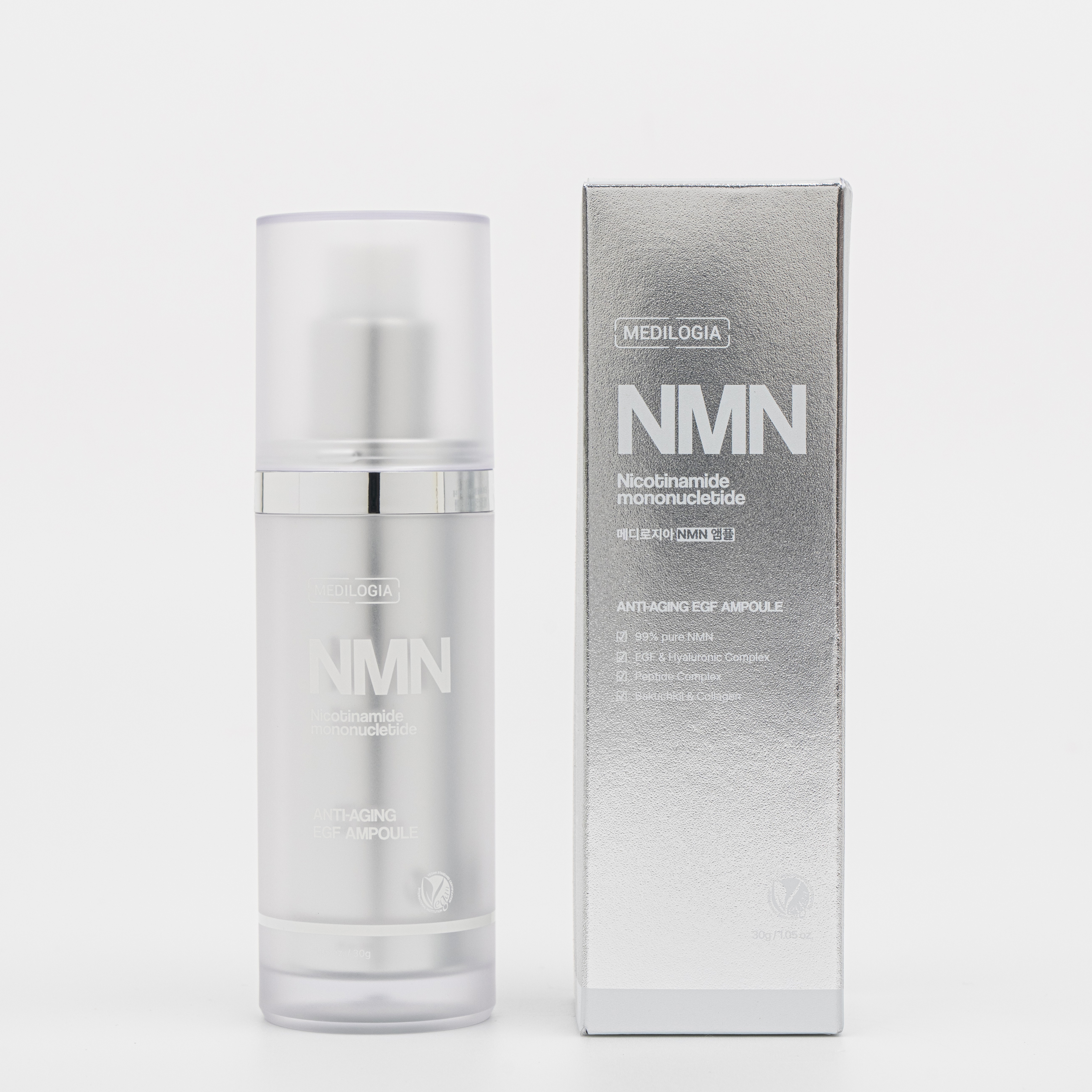 메디로지아 NMN앰플 프리미엄 주름 개선 저속노화 안티에이징 30ml, 2개 - 상품 이미지