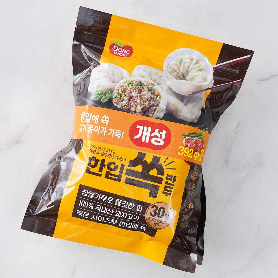 메가마트 동원 개성 한입쏙만두 392gx2 - 상세 이미지 2