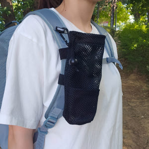 등산배낭 등산 가방 물병파우치 물통 파우치 메쉬타입 운동러 솔직 후기 | 실사용 리뷰 - 상품 이미지 4