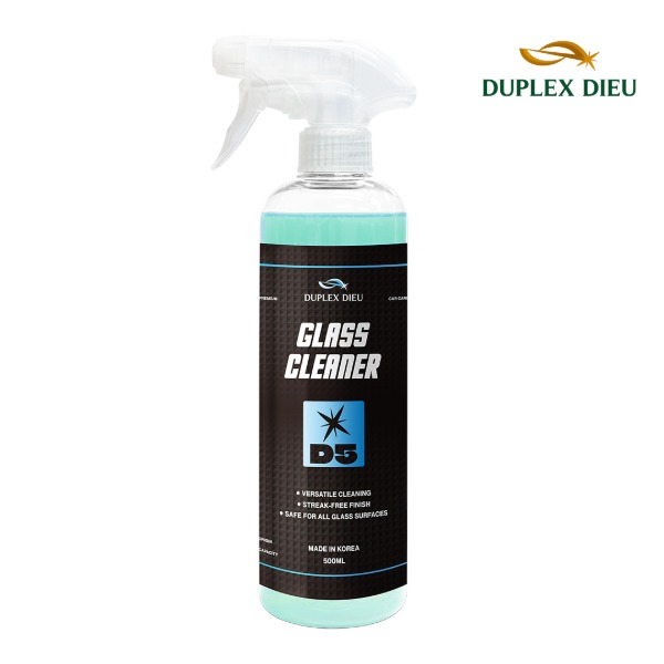 뷰오케이 자동차 썬팅 필름 전용 김서림 방지제 60ml + 듀플렉스 듀 글라스 클리너 500ml + 노브랜드 글래스 타월 1EA 유리 타올 - 상세 이미지 3