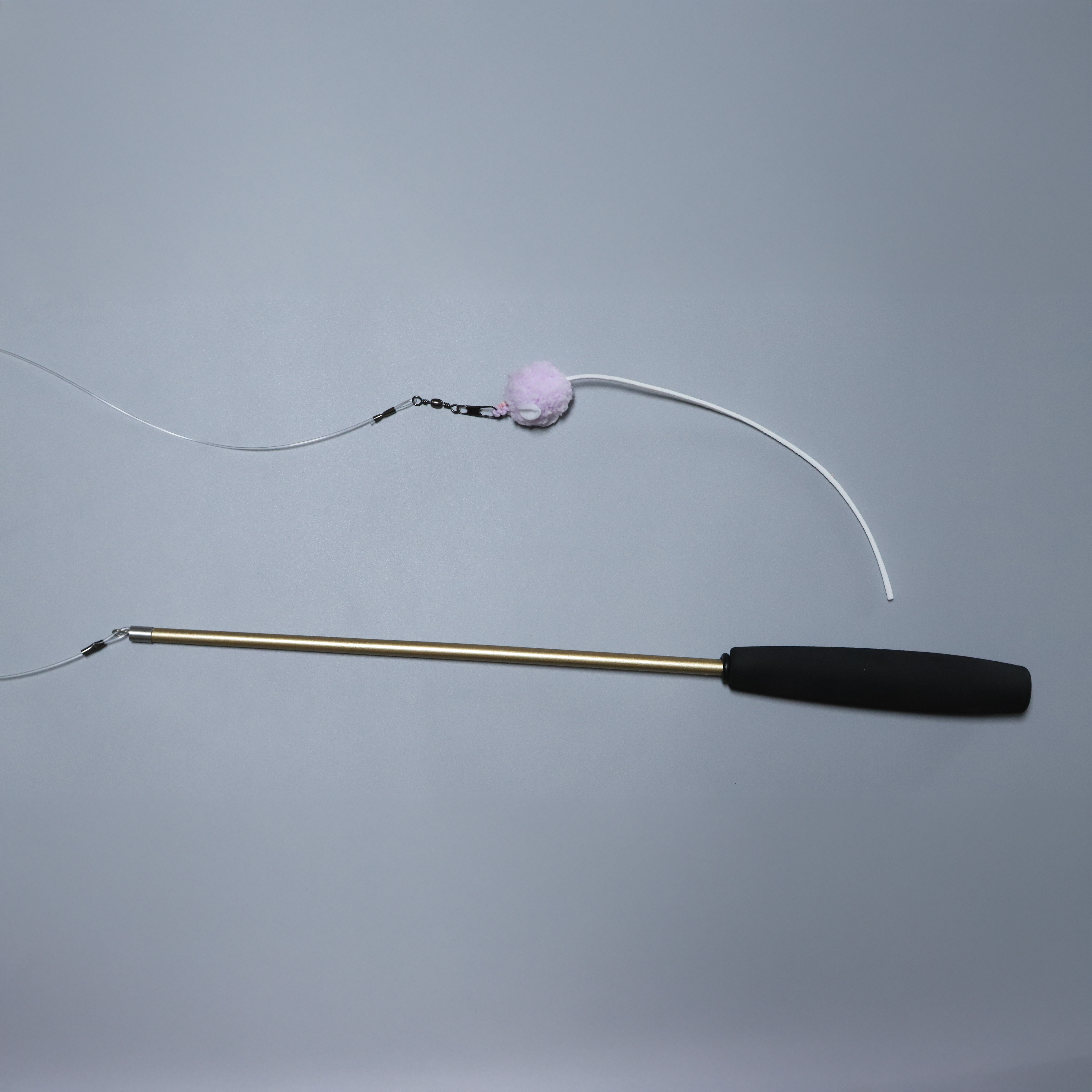 ABIBI'S GOMULSANG 수제 고양이 장난감 리필 낚시대 끈 쥐 미니 친칠라 이미지 7