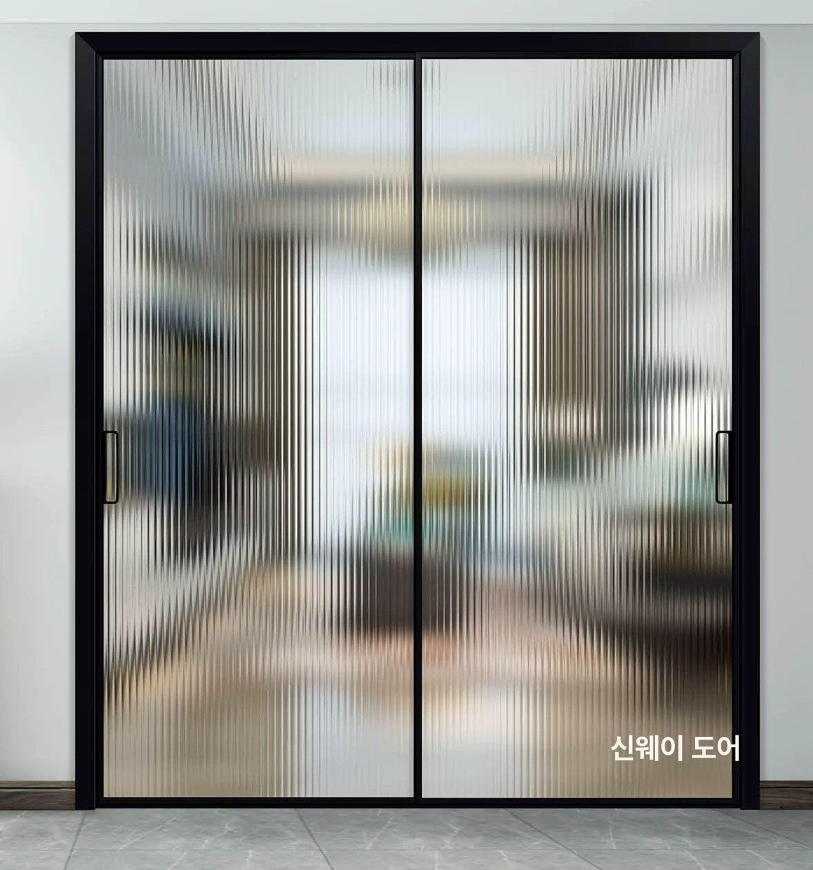 미닫이문 도어 클로저 완충기 경량 셔터 문너비 방문 초슬림 에나멜 화이트 - 상세 이미지 3