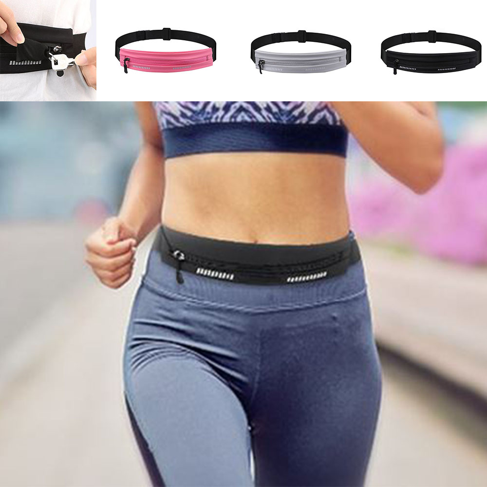 남녀 러닝 벨트 사이클 힙쌕 등산 스포츠 밴딩 플립백