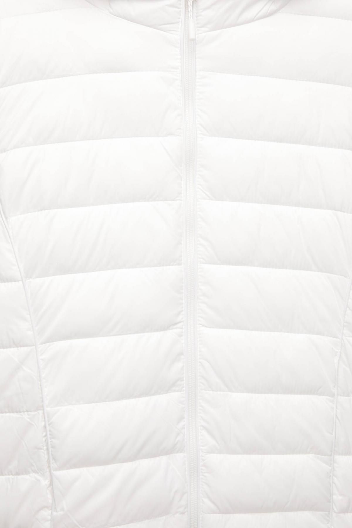 풀앤베어 화이트 경량 패딩 후드 점퍼 7701/233 WHITE 이미지 6