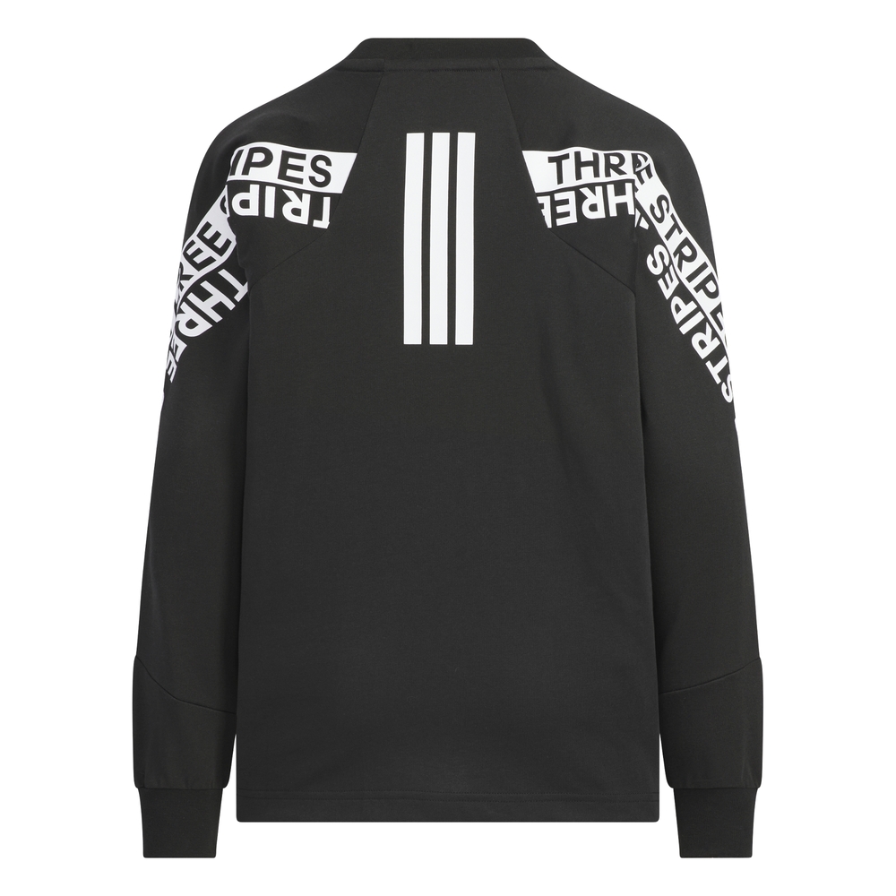 [아디다스 공식] 워딩 팩 루스 핏 싱글 저지 롱 슬리브 티 아동용 키즈 KA3788 - 상세 이미지 4