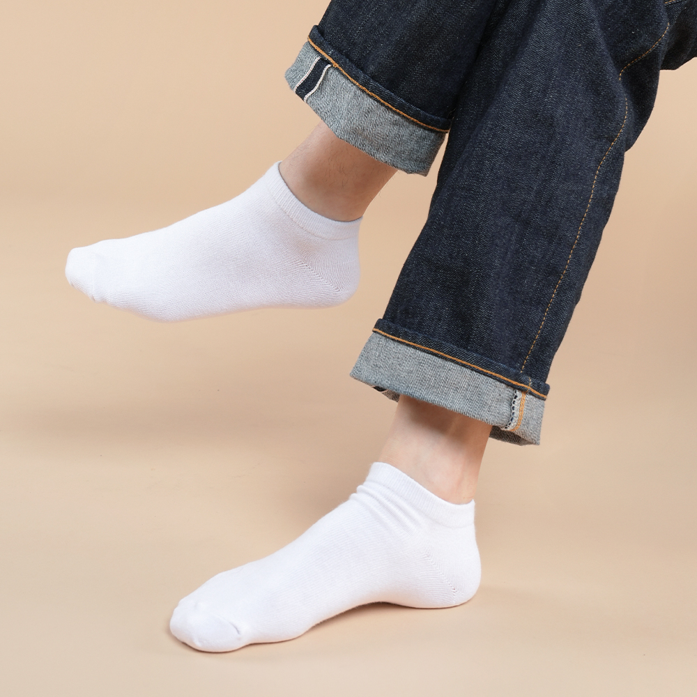 28g 톡톡한 남자 발목 8켤레 발냄새 소취 양말 M L 빅사이즈 스니커즈 삭스 상세 이미지 7