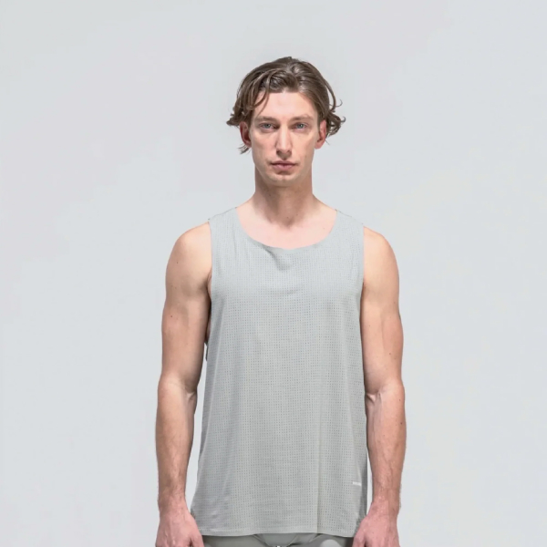 H.쿠모리 M - 25 - Training Singlet - Moss Green - 상세 이미지 2