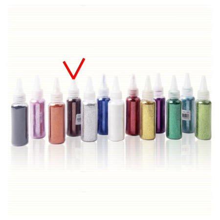 반짝이 가루 브라운 글리터펄 펄가루