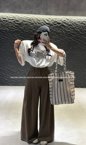 워드와이드팬츠 - 상품 이미지