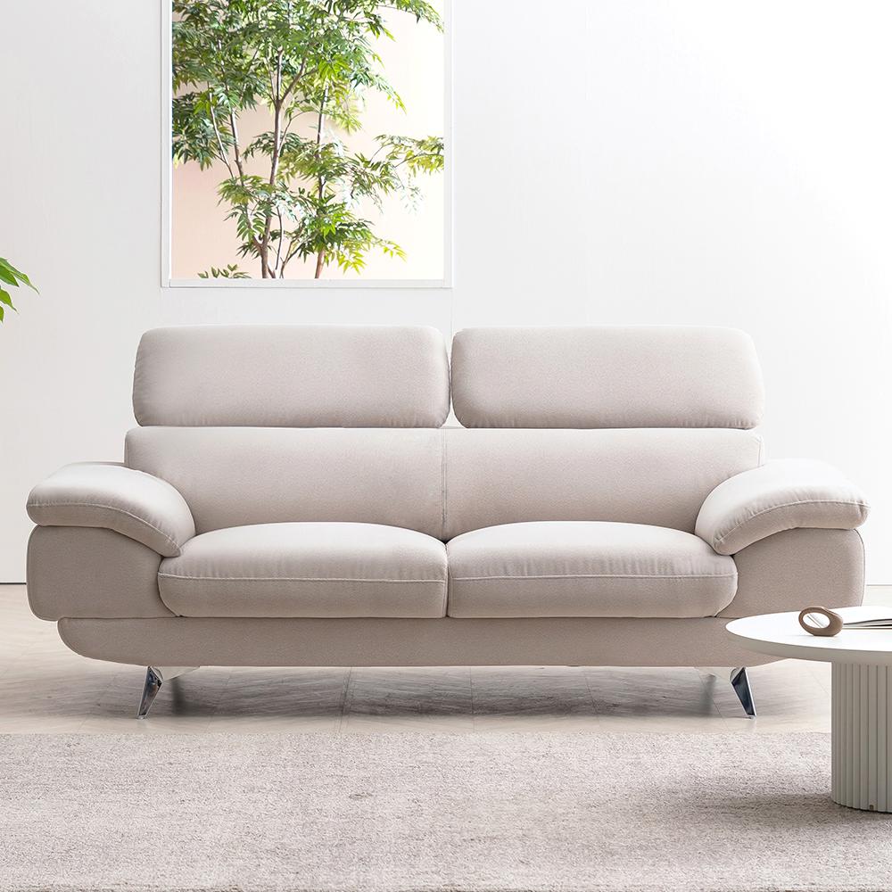 [웰퍼니쳐] 몬스터 3인용 아쿠아텍스 클린 패브릭 소파