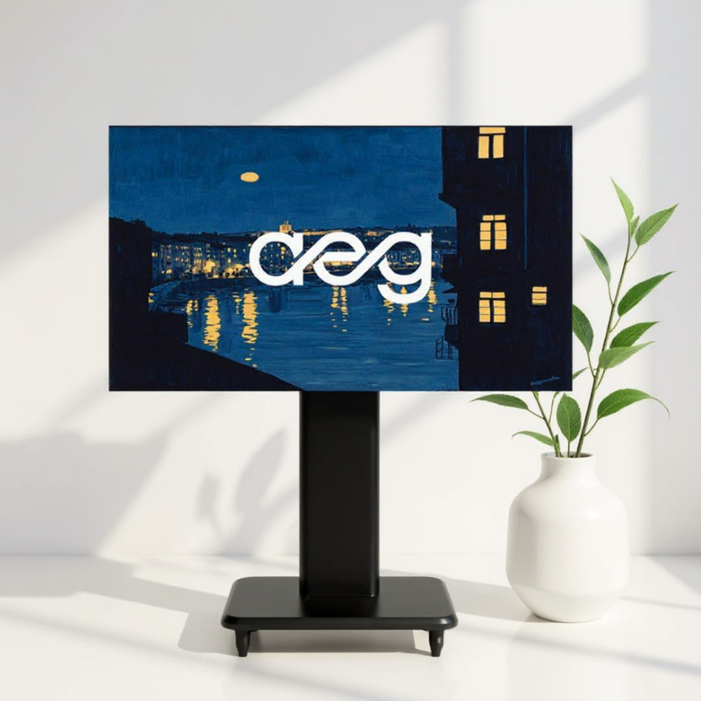 에이그 대형 이동식 전자칠판거치대 티비거치대 티비스탠드