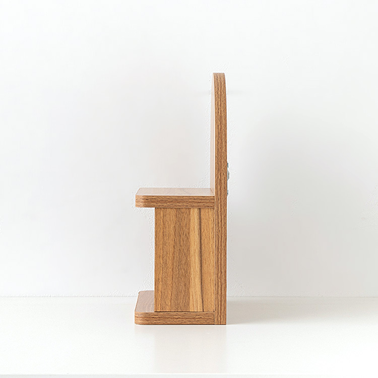 숄리드 미니벽선반 230x115x320mm, 1단, 라이트브라운 5913.2328 - 상세 이미지 2