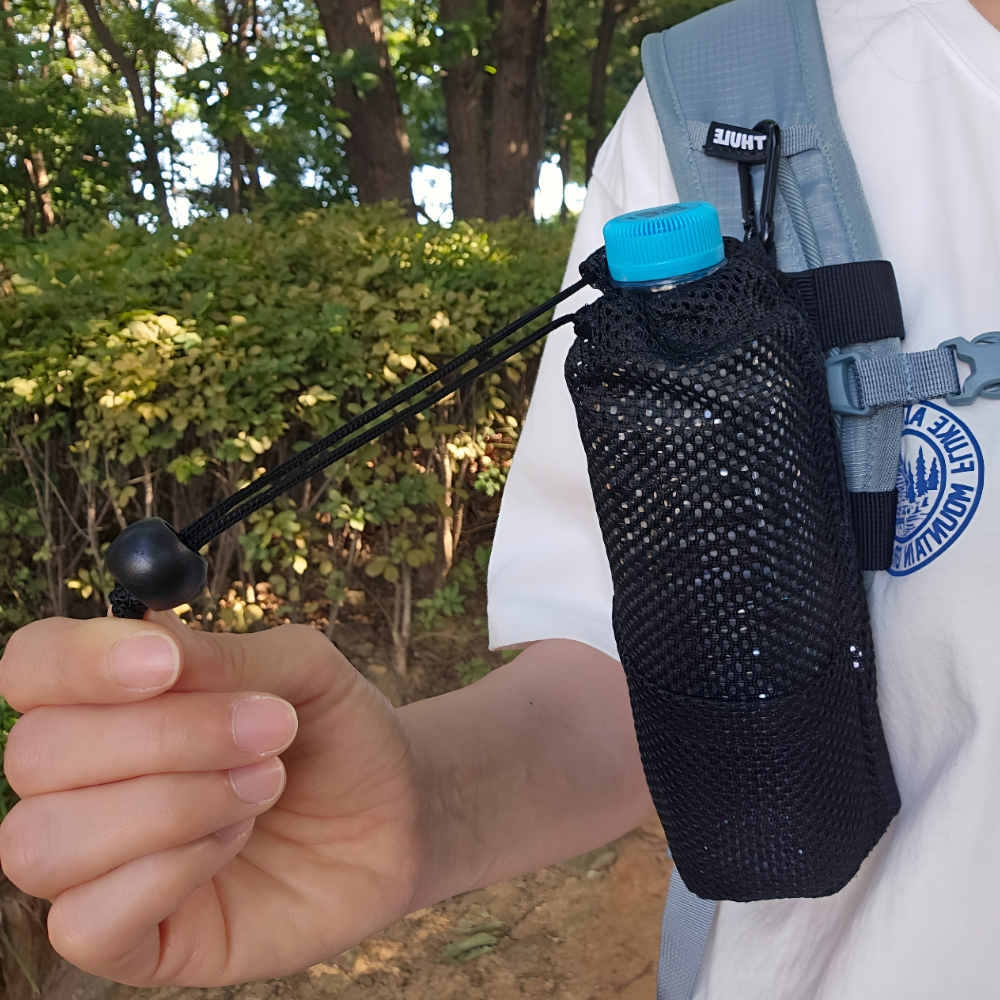 컴잇 등산물병파우치 등산 배낭 가방 물통 파우치 메쉬타입 이미지 6