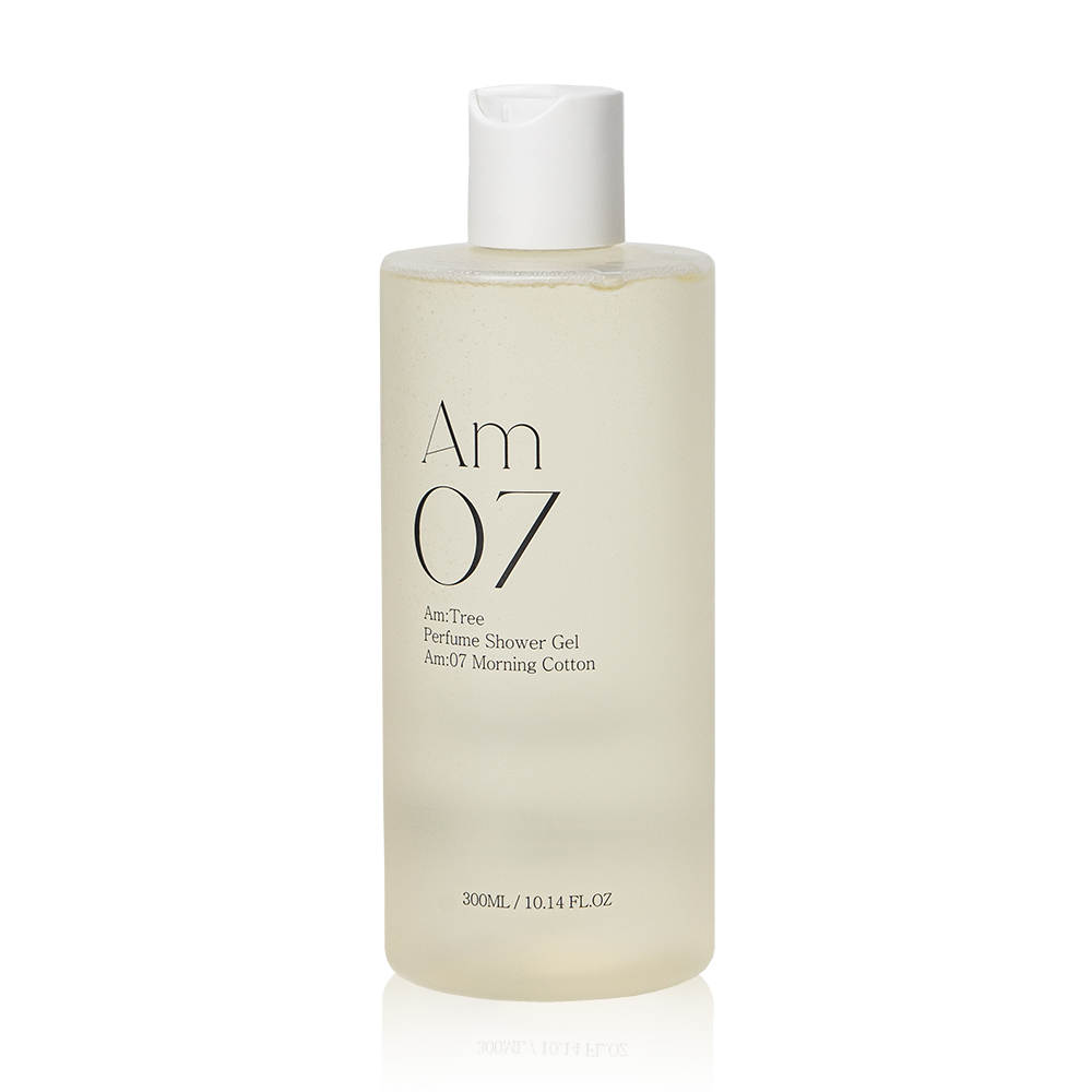에이엠트리 퍼퓸 바디워시 향좋은 바디클렌저 저자극 샤워젤 Am07 모닝코튼, 300ml, 1개 - 상품 이미지