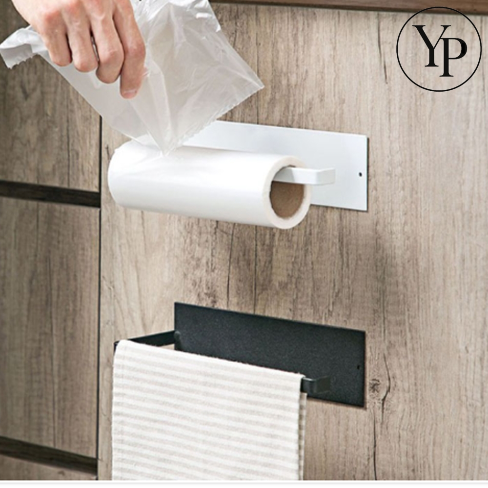 접착식 키친타월 걸이 키친타올 행주 수건 홀더 싱크대 상부장 하부장