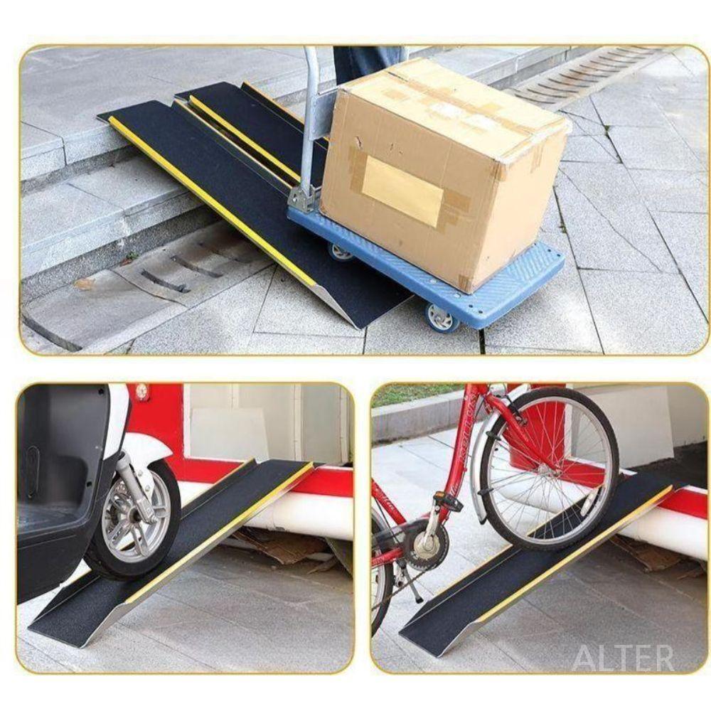 리프트 화물차 발판 경사로 자전거 오토바이 SUV 150CM-고변형 150cm 1쌍 - 상세 이미지 3