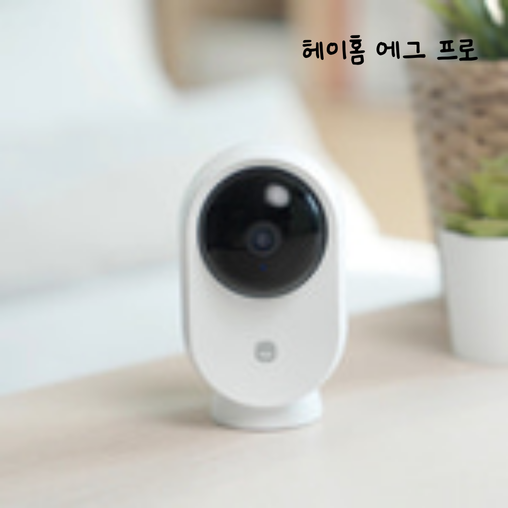 헤이홈 에그 홈캠 가정용 cctv 펫 베이비캠 홈카메라 - 상세 이미지 5
