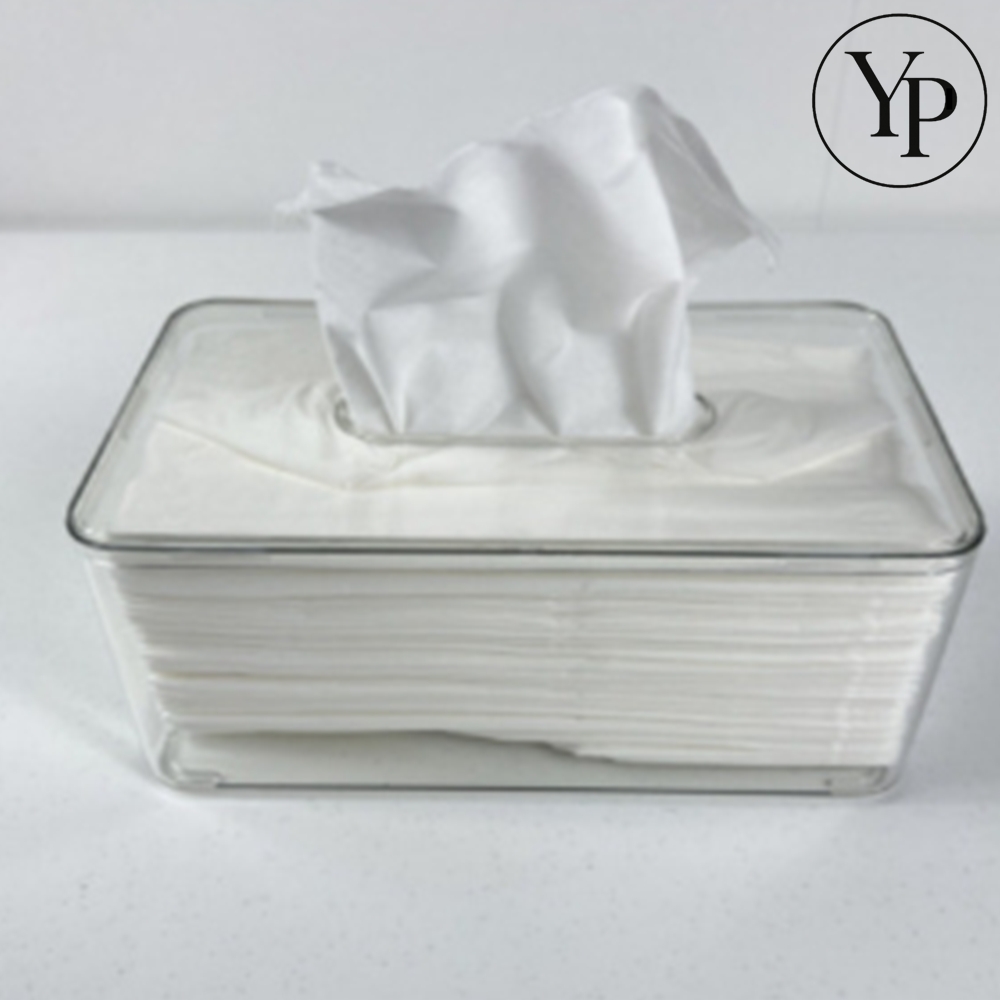 투명 휴지 케이스 아크릴 사각 티슈 보관함 핸드 타올 각티슈