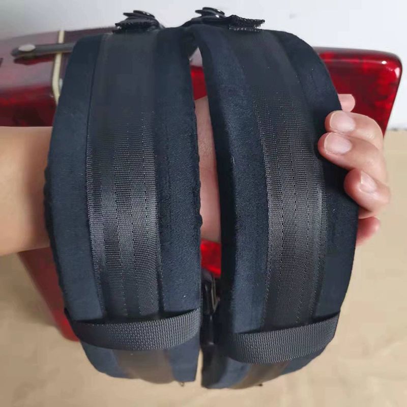 아코디언 스트랩 멜빵 일반형 버클 악기 신식 배낭 블랙 넓이 늘린 두꺼운 버전 - 상세 이미지 2